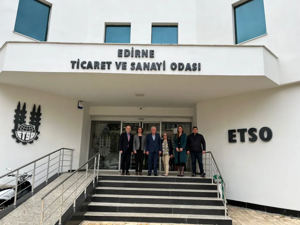 Fransa Ankara Büyükelçisi Isabelle Dumont’tan ETSO’ya ziyaret