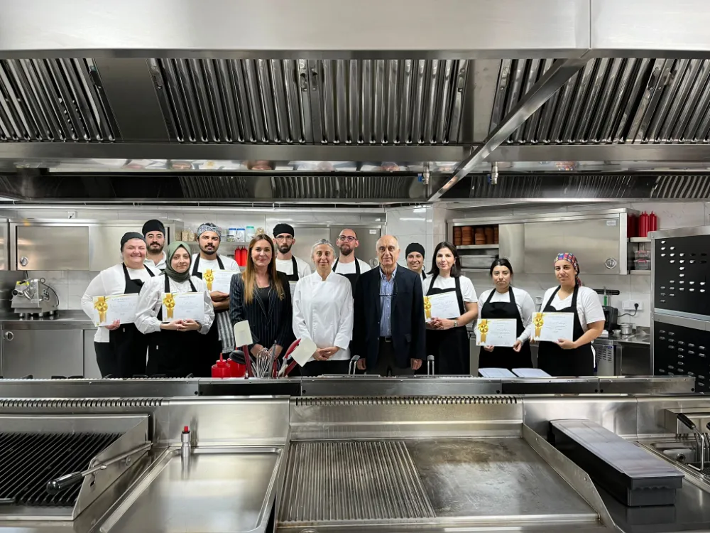 Gastro Akademi Eğitim Mutfağı kursiyerlerine Sürdürülebilir Mutfak Eğitimi verildi