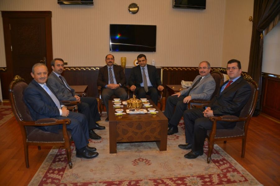 Rektörlerden Vali Yaman’a ziyaret 