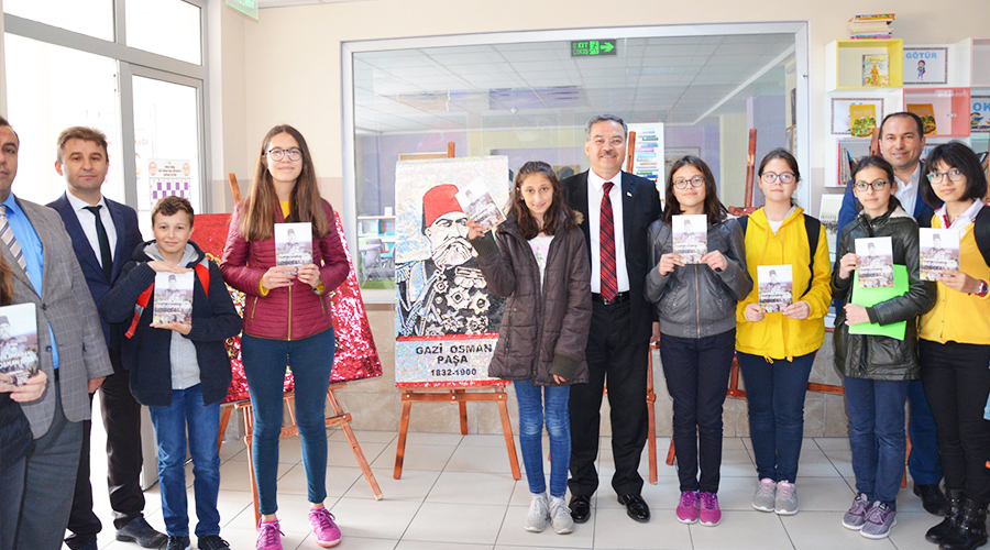 Öğrenciler Gazi Osman Paşa anısına kitap yazdı