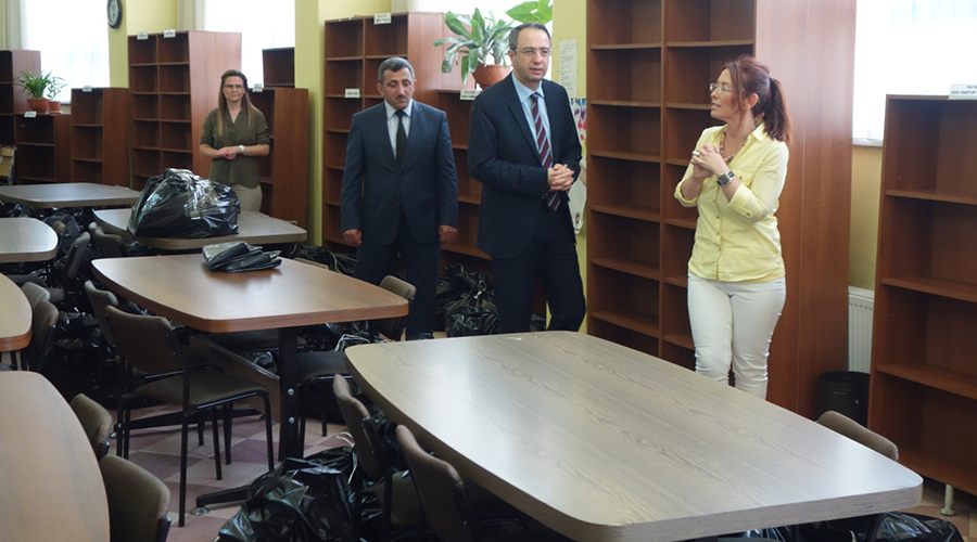 Çerkezköy Halk  Kütüphanesi yeni yerine taşınıyor   