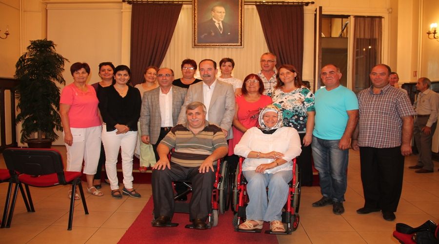 Ulusal Engellilere İşverenler Federasyonundan ziyaret