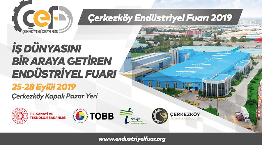 Çerkezköy Endüstriyel Fuarı, bu yıl kapılarını 3. kez açacak