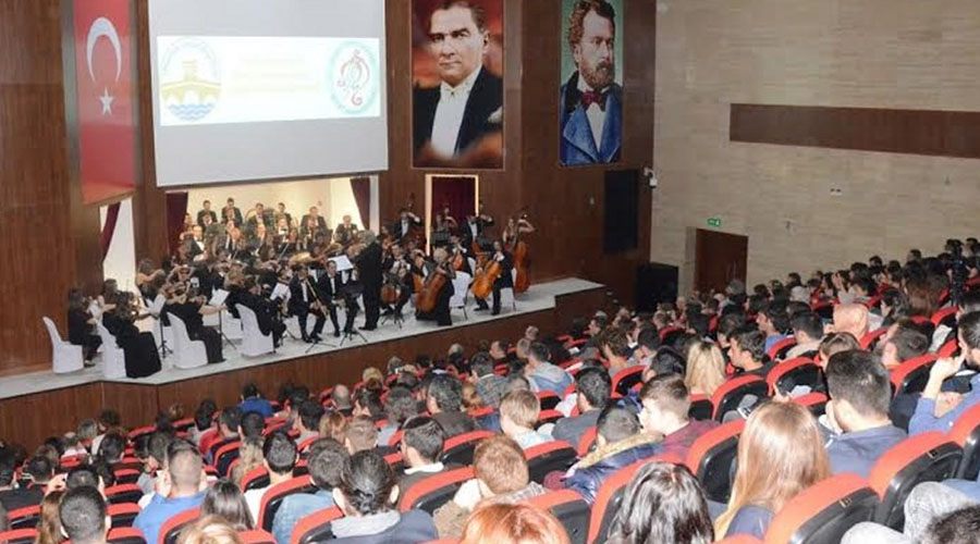 Balkan senfoni orkestrasından unutulmaz konser 