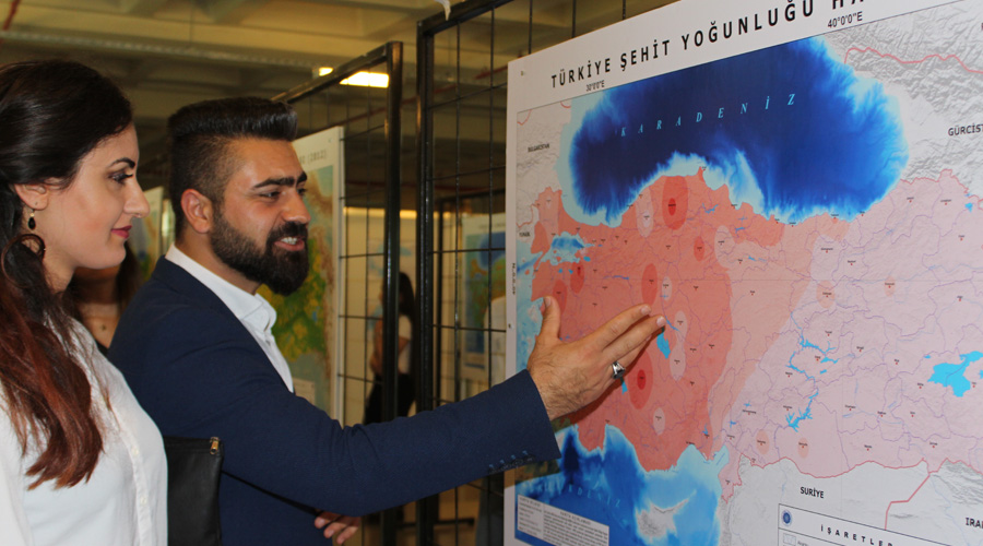 Haritalar ile Türkiye Sergisi açıldı