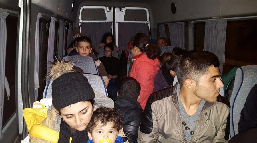 Sınırda 67 Suriyeli sığınmacı yakalandı