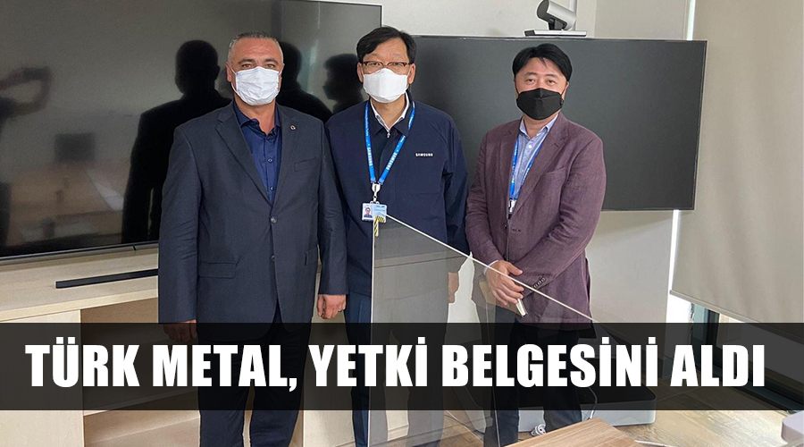 Türk Metal, yetki belgesini aldı