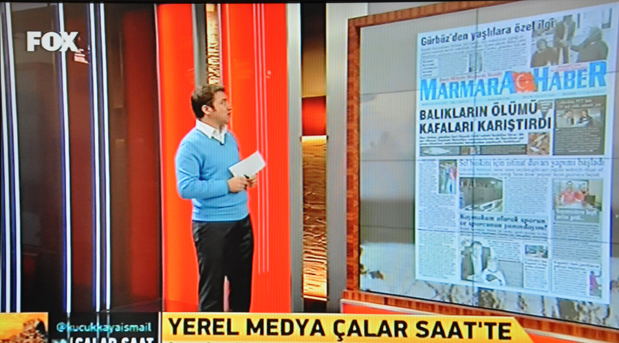 Marmara haber fox ekranlarındaâ€¦ 