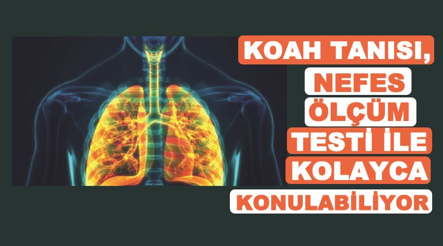 KOAH tanısı, nefes ölçüm testi ile kolayca konulabiliyor 