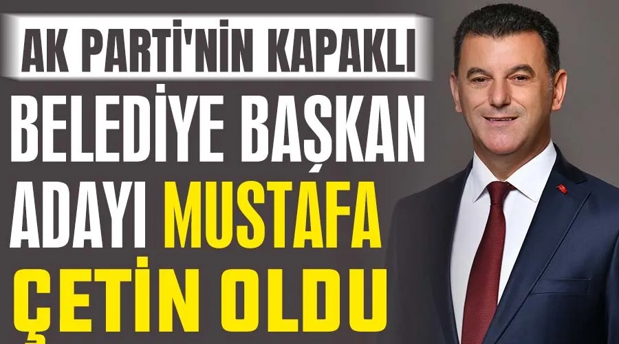 Mustafa Çetin, Kapaklı’da 2. kez aday