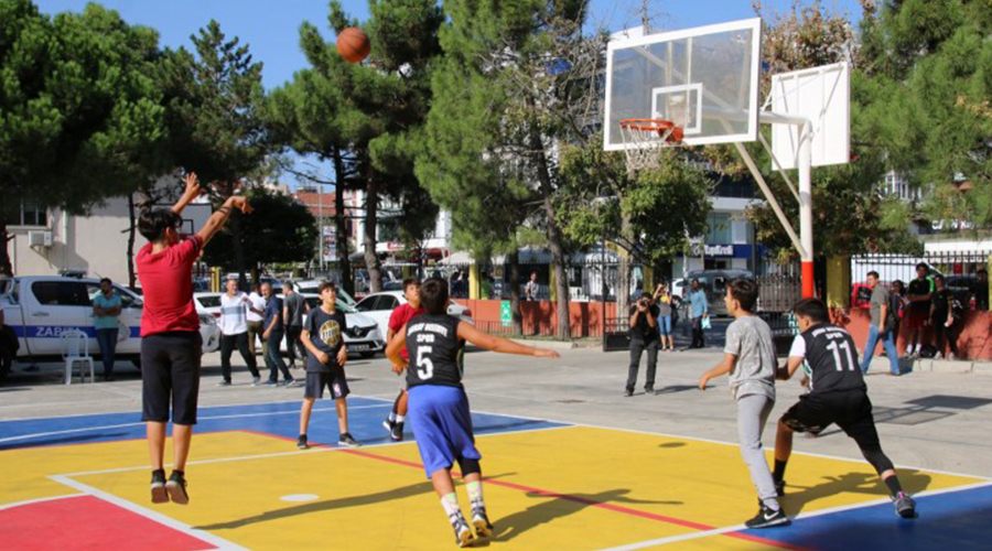 Sokak Basketbolu heyecanı yaşandı