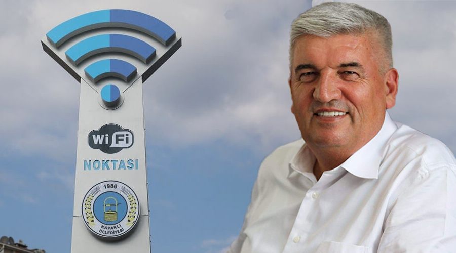 Belediyeden Ücretsiz Wi-Fi hizmeti 
