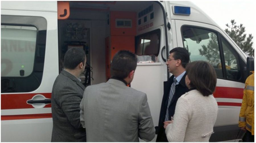  Devlet hastanesine yeni ambulans 