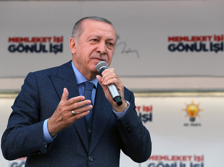 Cumhurbaşkanı Erdoğan Tekirdağ