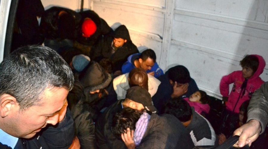  Sınırda 165 kaçak yakalandı