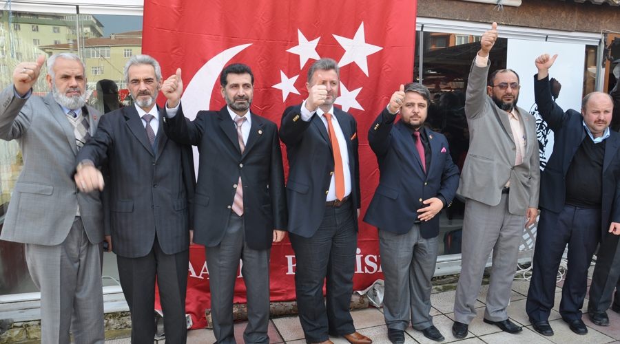  Saadet Partisi Çerkezköy Belediye Başkan adayını tanıttı