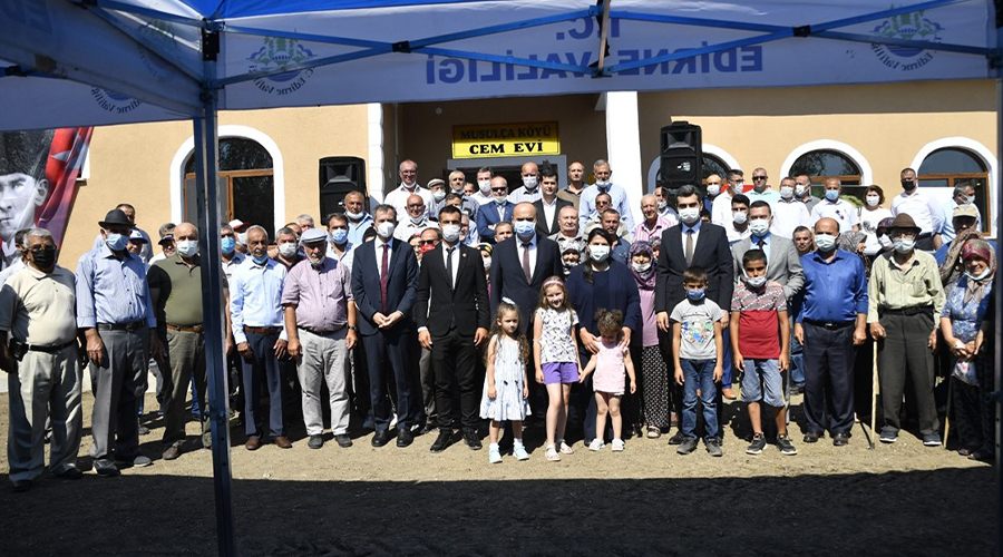 Musulça Köyü Cem Evi törenle açıldı