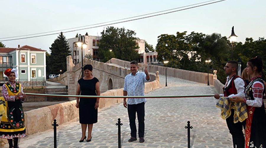 Restore edilen Siyavuş Paşa Köprüsü açıldı