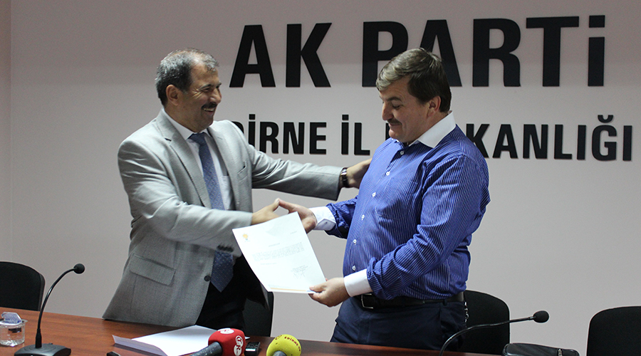 Edirne AK Parti İl Başkanı Rafet Sezen oldu