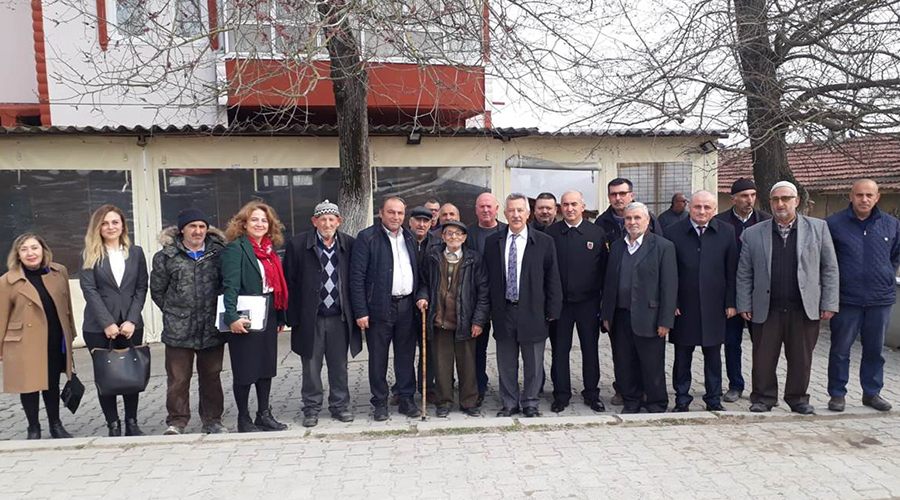 Kaymakam Ünlüsoy, Pınarçalı vatandaşlarla buluştu