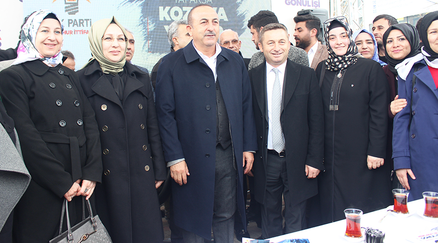 Çerkezköy, Dış İşleri Bakanı Çavuşoğlu