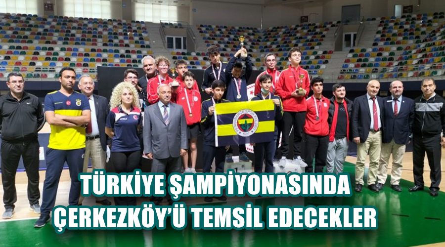 Türkiye Şampiyonasında Çerkezköy